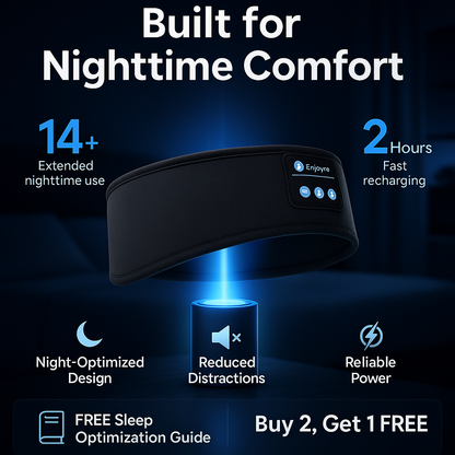 SilentNest™ - Nighttime Relief Through Sound & Comfort