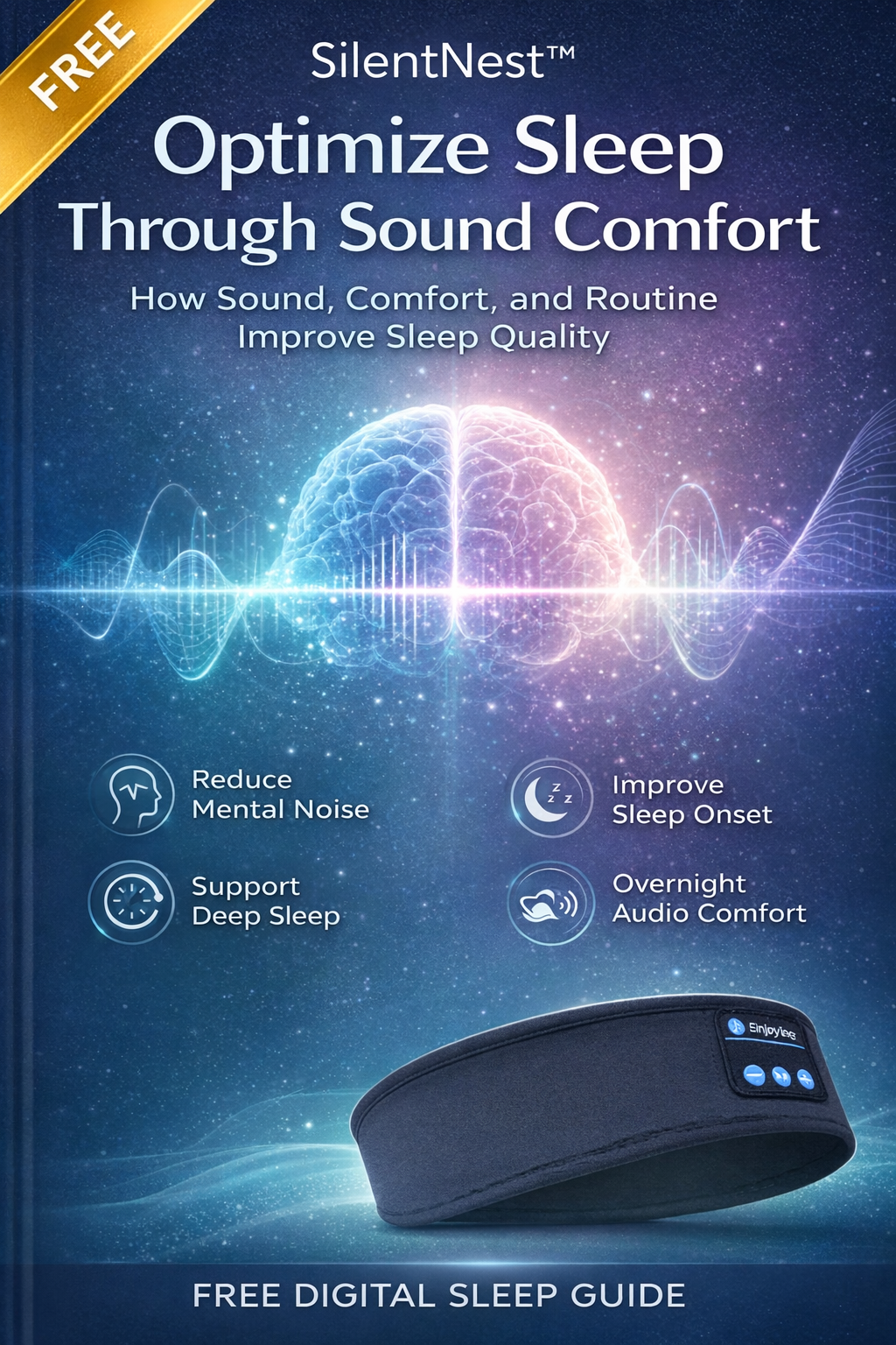 SilentNest™ - Nighttime Relief Through Sound & Comfort