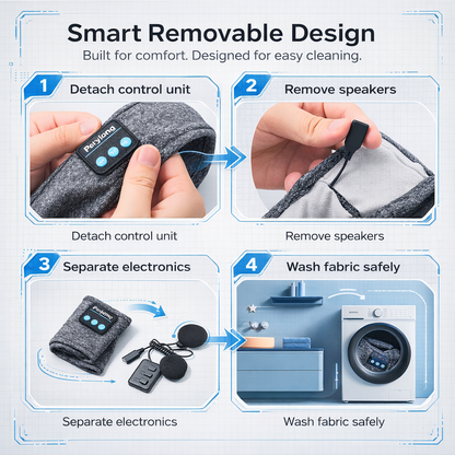 SilentNest™ - Nighttime Relief Through Sound & Comfort
